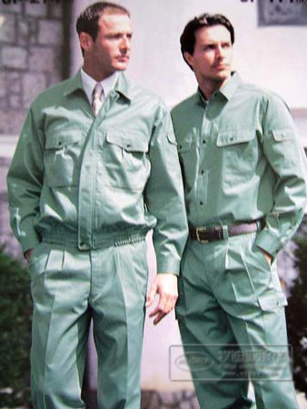 传统定做工作服款式图