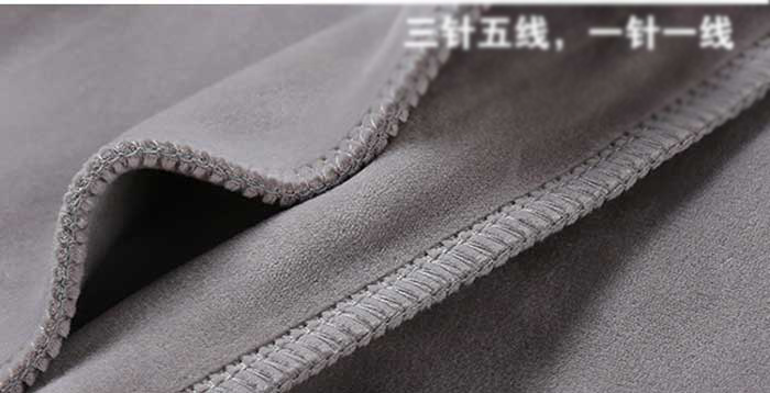 重庆工作服厂家加厚套头卫衣定做之产品细节走线图