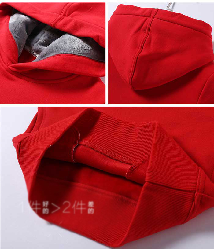 重庆工作服厂家加厚套头卫衣定做之产品细节图