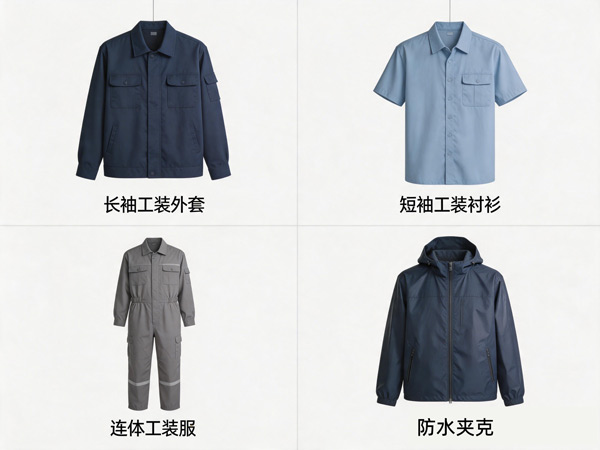制造业工厂工作服定制款式推荐