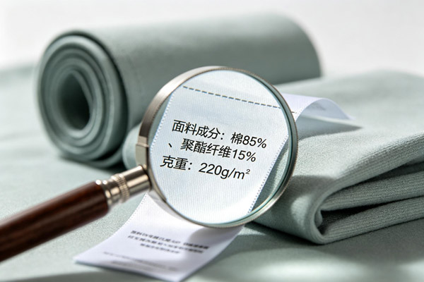 工作服面料怎么分辨好坏？教你看面料的几个关键数字